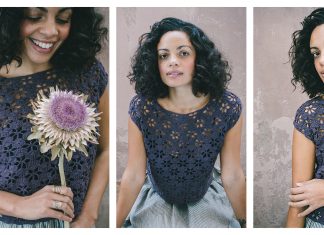 Water Clover Lace Tee Top Crochet Pattern Water Clover Lace Tee Top Crochet Pattern