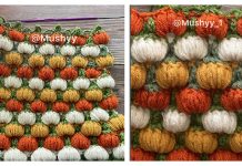 3D Puff Pumpkin Patch Stitch Free Crochet Pattern 3D Puff Pumpkin Patch Stitch Free Crochet Pattern