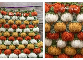 3D Puff Pumpkin Patch Stitch Free Crochet Pattern 3D Puff Pumpkin Patch Stitch Free Crochet Pattern