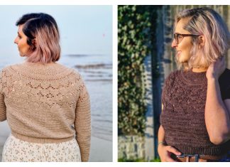 Cande Pullover Sweater Crochet Pattern Cande Pullover Sweater Crochet Pattern
