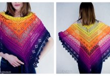 Flower Valley Shawl Free Crochet Pattern Flower Valley Shawl Free Crochet Pattern