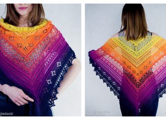 Flower Valley Shawl Free Crochet Pattern Flower Valley Shawl Free Crochet Pattern