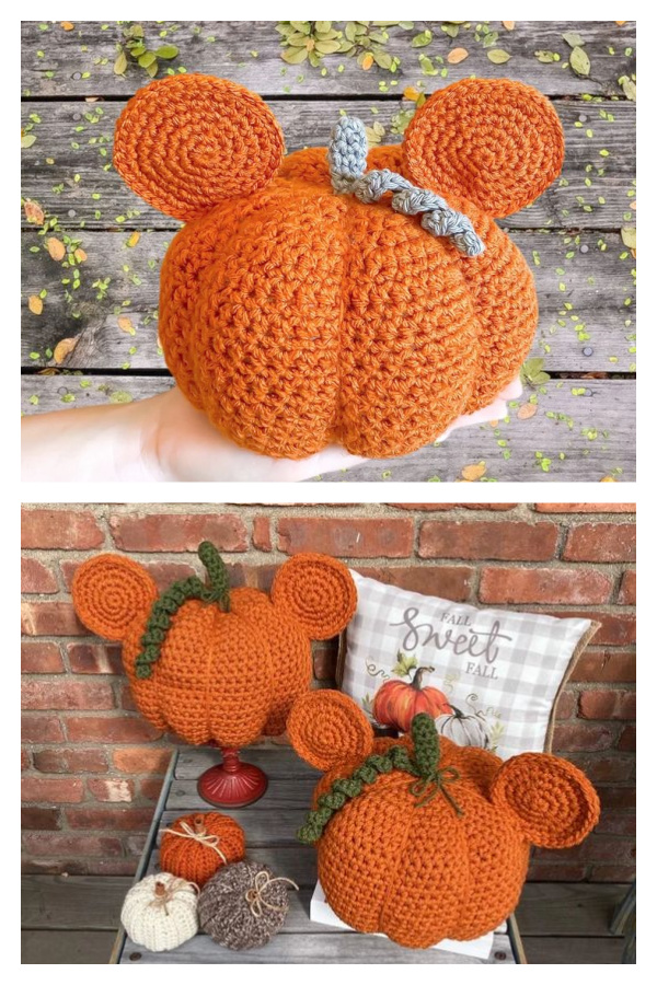 Fun Halloween Disney Pumpkin Crochet Pattern