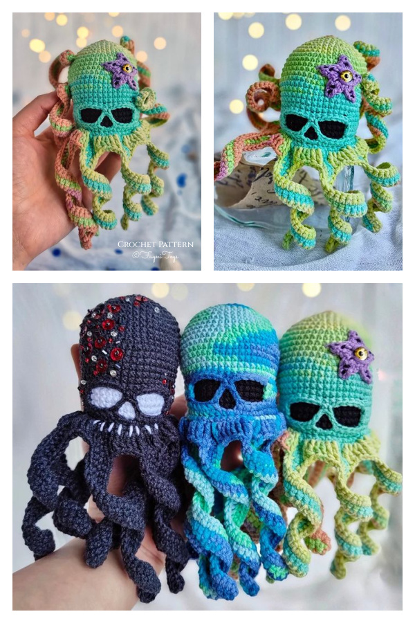 Halloween Creepy Octopus Crochet Pattern