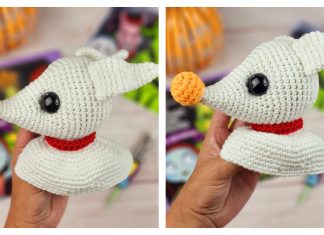 Crochet Zero Ghost Dog Amigurumi Free Patterns & Paid Zero Ghost Dog Free Crochet Pattern