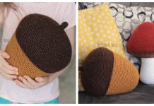 Acorn Throw Pillow Free Crochet Pattern Acorn Throw Pillow Free Crochet Pattern