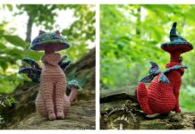 Mushroom Fantasy Cat Fairy Crochet Pattern Mushroom Fantasy Cat Fairy Crochet Pattern