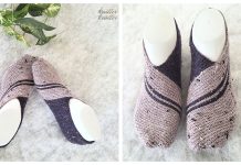 Tunisian Simple Swati Slippers Free Crochet Pattern Tunisian Simple Swati Slippers Free Crochet Pattern + Video