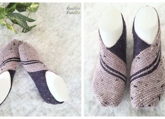 Tunisian Simple Swati Slippers Free Crochet Pattern Tunisian Simple Swati Slippers Free Crochet Pattern + Video