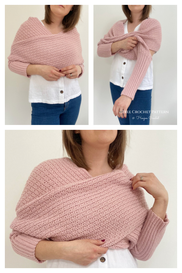 Eleanor Sweater Scarf  Free Crochet Pattern