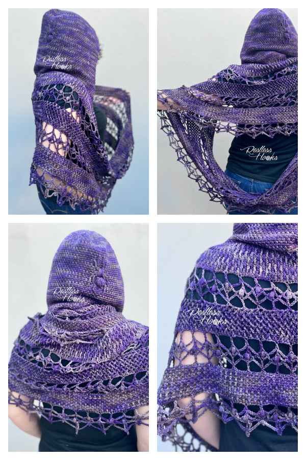Weaver Hooded Cowl Crochet Pattern
