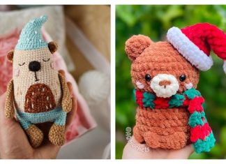 Amigurumi Christmas Bear Crochet Patterns Amigurumi Christmas Bear Free Crochet Patterns