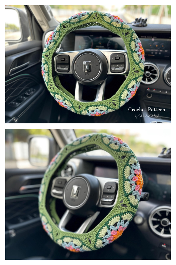 Steering Wheel Cover Crochet Pattern