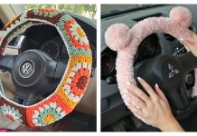 Car Steering Wheel Cover Crochet Patterns Car Steering Wheel Cover Crochet Patterns