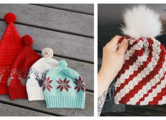 Christmas Hat Crochet Patterns Christmas Hat Crochet Patterns