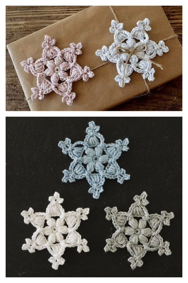 Christmas Snowflake Lucy Crochet Pattern