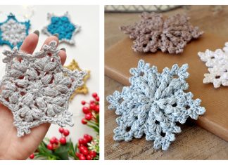 Christmas Snowflake Free Crochet Patterns Christmas Snowflake Free Crochet Patterns