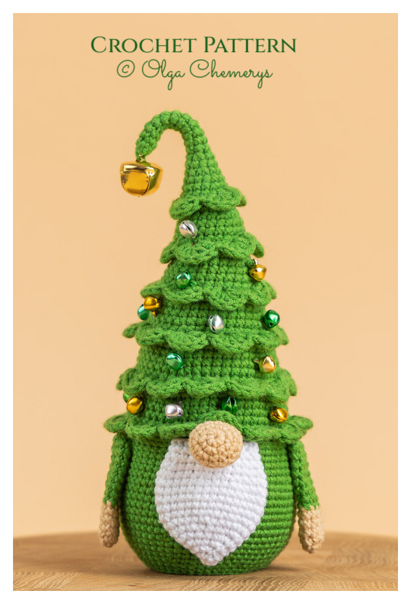 Christmas Tree Gnome Crochet Patterns