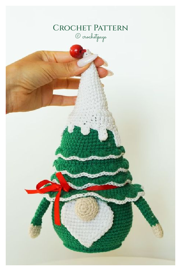 Christmas Tree Gnome Crochet Patterns