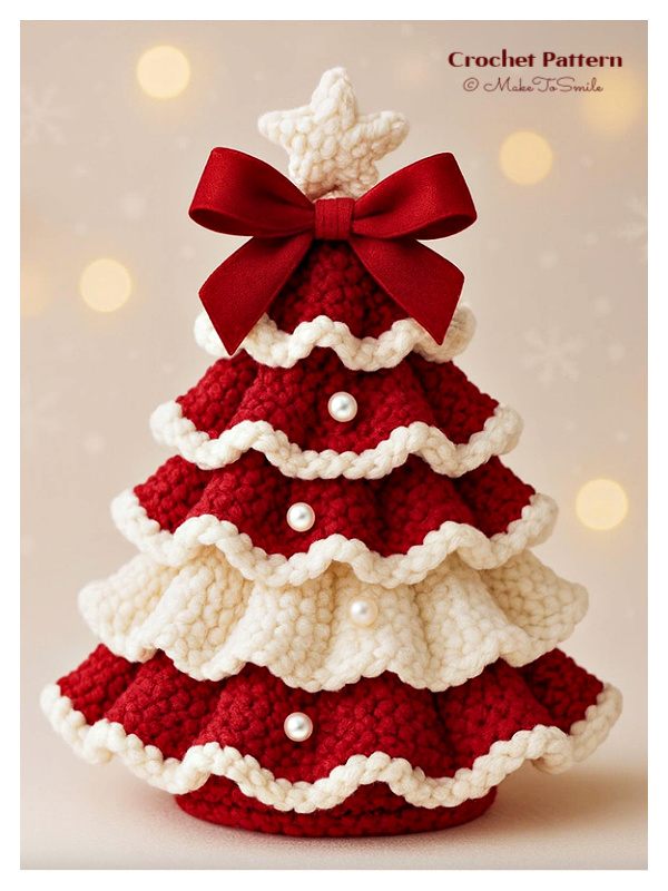 Desktop Layered Amigurumi Xmas Tree Crochet Patterns