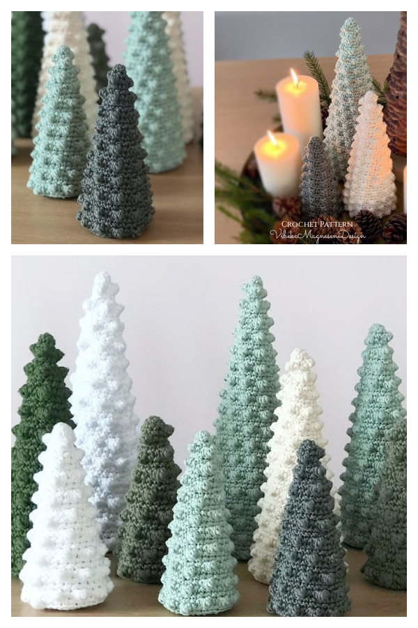 Bobble Christmas Tree Crochet Pattern