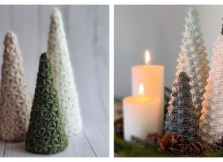 Desktop Christmas Tree Crochet Patterns Desktop Christmas Tree Free Crochet Patterns