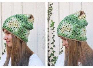 Rioni Granny Square Hat Free Crochet Pattern Rioni Granny Square Hat Free Crochet Pattern