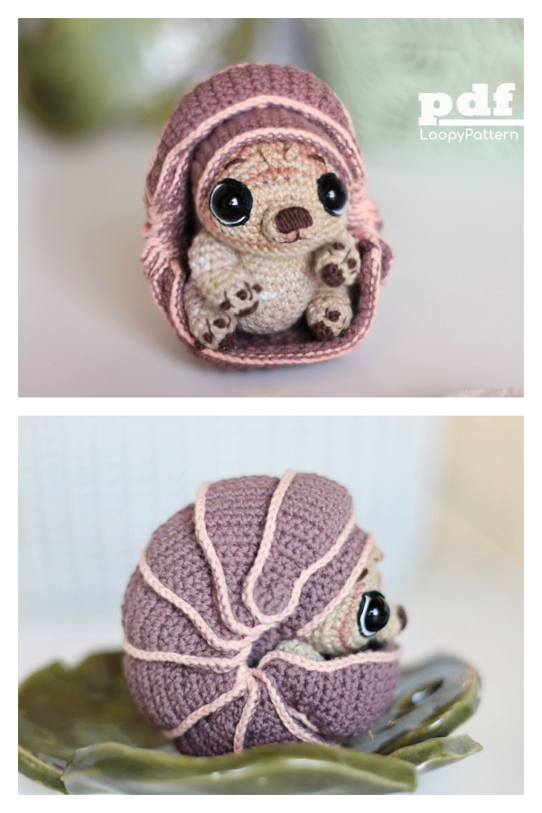Amigurumi Kawaii Armadillo Crochet Patterns