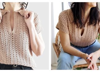 Anica Top Crochet Pattern Anica Top Crochet Pattern