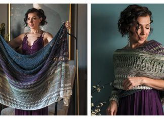 Aurora Shawl Free Crochet Pattern Aurora Shawl Free Aurora Shawl Free Crochet PatternCrochet Pattern