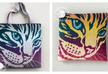 Cat Mosaic Bag and Pillow Crochet Pattern Cat Mosaic Bag and Pillow Crochet Pattern