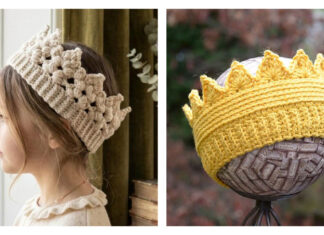 Crown Headband Ear Warmer Crochet Patterns Crown Headband Ear Warmer Free Crochet Patterns