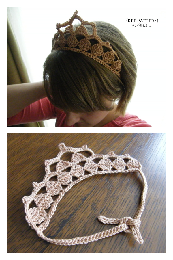 Princess in Disguise Ear Warmer Free Crochet Pattern