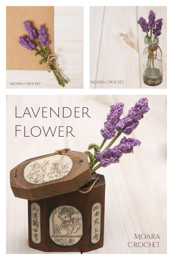 Flower Lavender Crochet Pattern Free