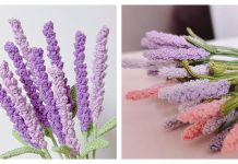 Flower Lavender Crochet Pattern Free Flower Lavender Crochet Pattern Free