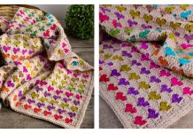Heart Baby Blanket Crochet Pattern Heart Baby Blanket Crochet Pattern