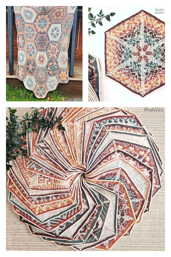 Ipsa Tunisian Blanket Free Crochet Pattern