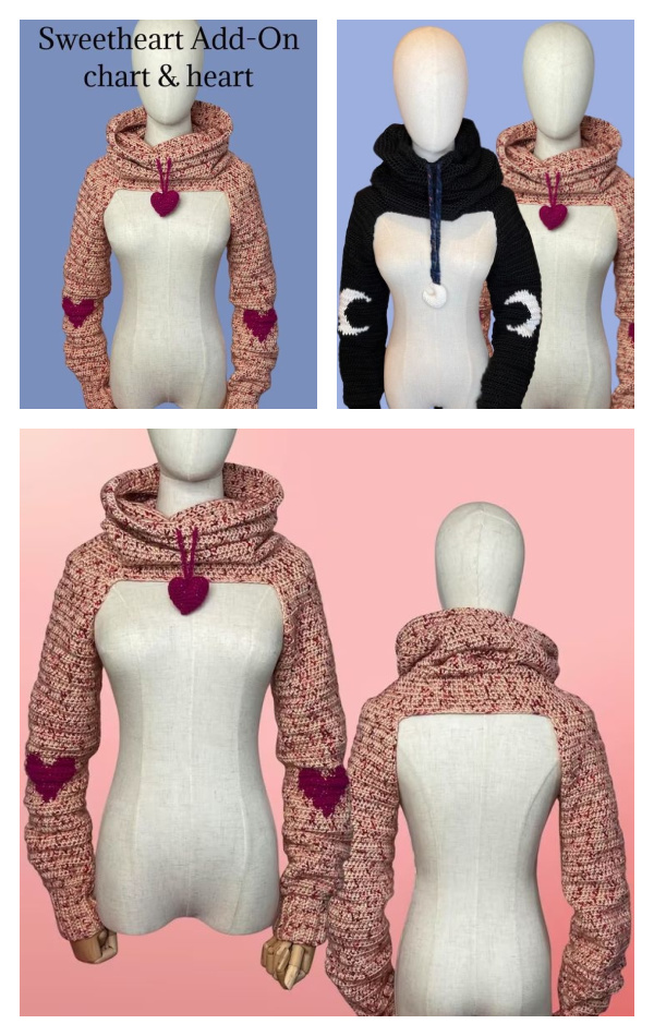 Selene Hooded Bolero Crochet Pattern