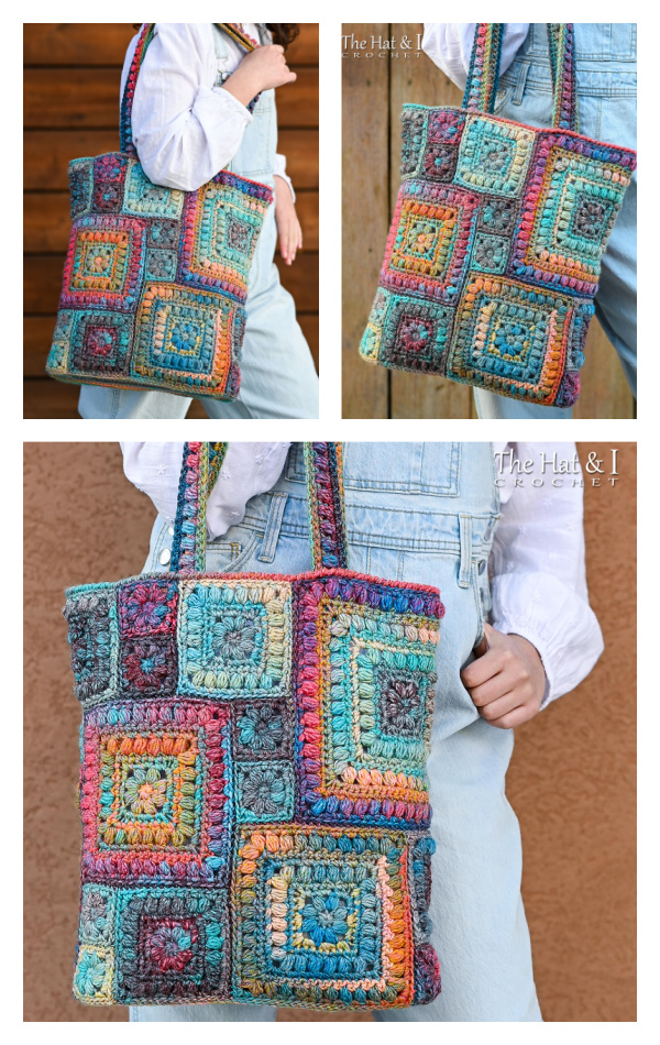 Square Scramble Sack Crochet Pattern