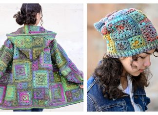 Square Scramble Sweater Crochet Patterns Square Scramble Sweater Set Crochet Patterns