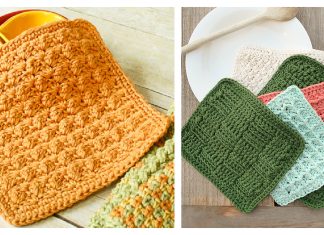 Textured Dishcloth Free Crochet Patterns Textured Dishcloth Free Crochet Patterns