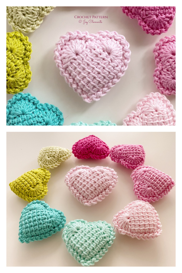 Tunisian Heart Crochet Pattern