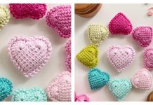 Quick Tunisian Heart Crochet Pattern Tunisian Heart Crochet Pattern