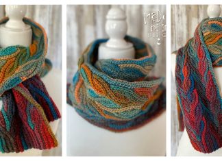 Autumn Buds Scarf Crochet Pattern Autumn Buds Scarf Crochet Pattern