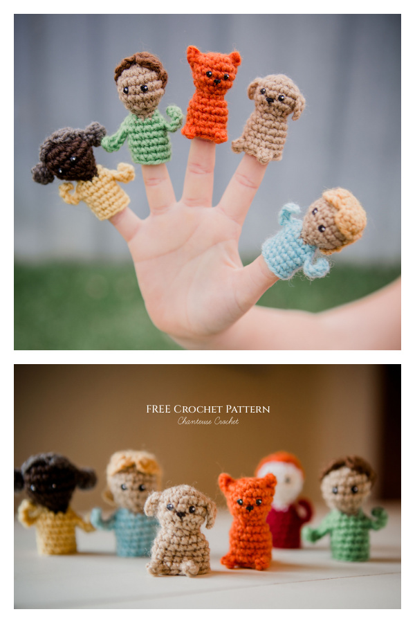 Fun Finger Puppet Free Crochet Patterns