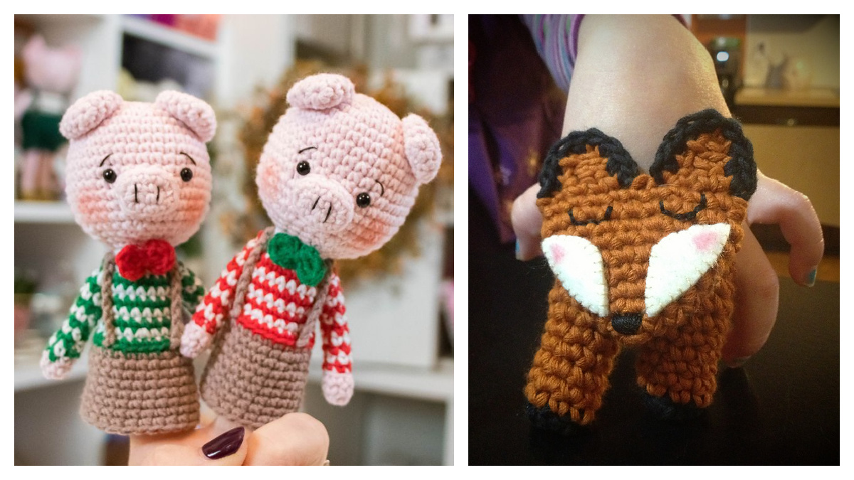 Fun Finger Puppet Free Crochet Patterns DIY Magazine