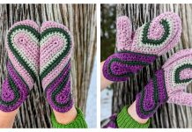 Secret Admirer Mittens Crochet Pattern Secret Admirer Mittens Crochet Pattern