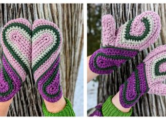 Secret Admirer Mittens Crochet Pattern Secret Admirer Mittens Crochet Pattern