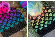 Snow Heart Beanie Hat Crochet Pattern Snow Heart Beanie Hat Crochet Pattern