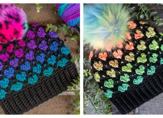 Snow Heart Beanie Hat Crochet Pattern Snow Heart Beanie Hat Crochet Pattern